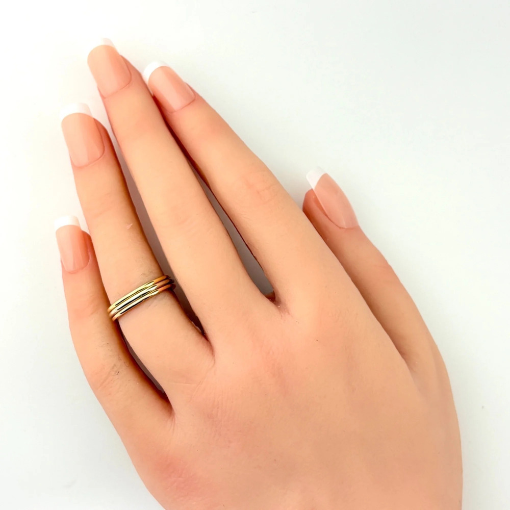 CARTIER Gold Trinity Ring - Picture 4 of 6